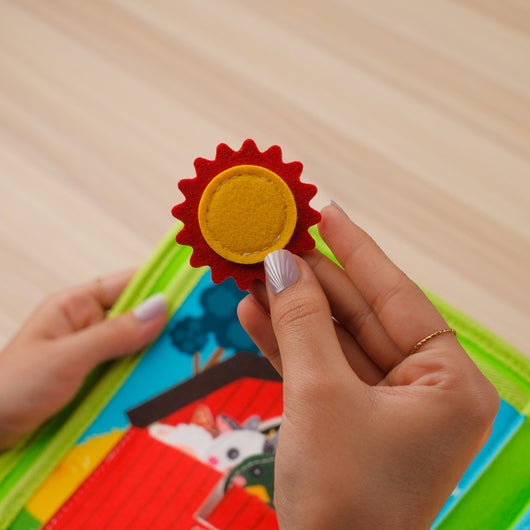 Farm Activity Quiet Book for Toddlers – Filled with fun farm-themed learning pages, this educational