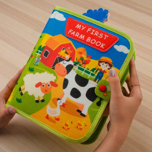 Farm Activity Quiet Book for Toddlers – Bring farmyard learning and imaginative play together with