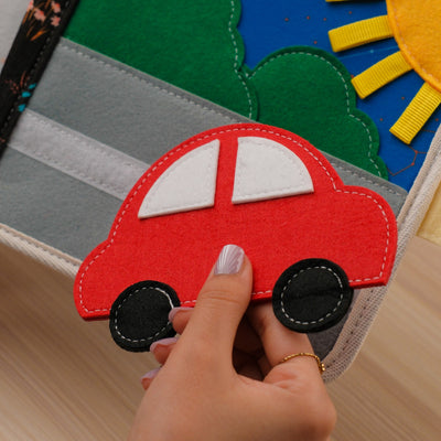 Hedgehog Adventure Quiet Book for Toddlers – Fun Learning Activities at Home