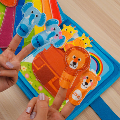 Noah’s Ark Quiet Book for Toddlers – Educational Toy for Young Learners