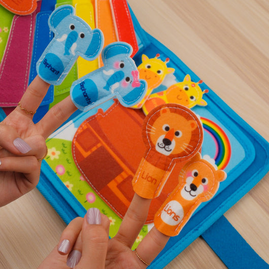 Noah’s Ark Quiet Book for Toddlers – Educational Toy for Young Learners