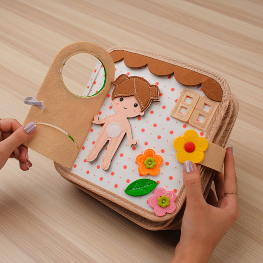 Daily Routine Quiet Book for Toddlers – Make everyday routines fun and engaging with this