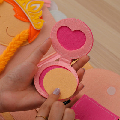 Pink Princess House Quiet Book for Toddlers – Fun Learning Activities at Home