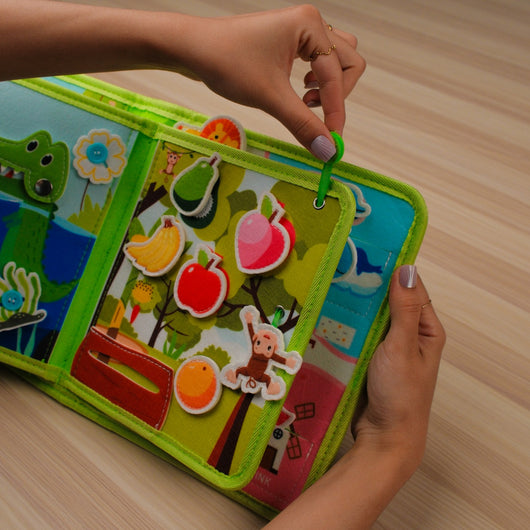 Zoo Adventure Quiet Book for Toddlers – Engaging Activities for Toddlers