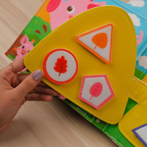 Farm Book with Animals  for Travel Buddy Toddlers