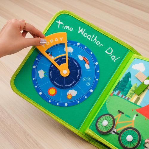 Animals Forest Journey Theme Felt Busy Book