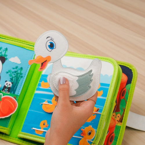 Animals Forest Journey Theme Felt Busy Book