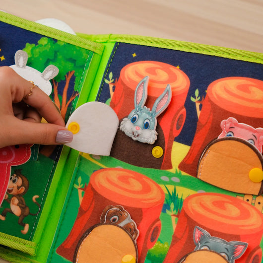 Forest Adventure Quiet Book for Toddlers – Engaging Activities for Toddlers