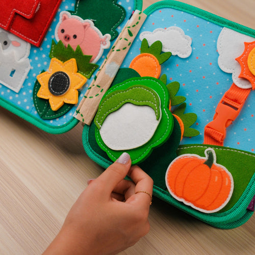 Cow quiet Book for toddlers