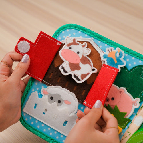 Cow quiet Book for toddlers