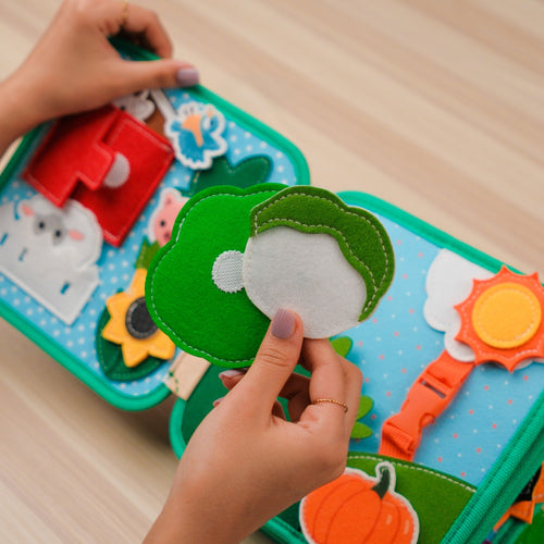 Cow quiet Book for toddlers