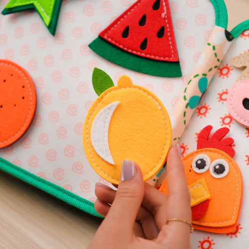 Cow quiet Book for toddlers