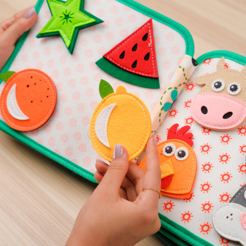 Cow quiet Book for toddlers