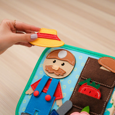 Cow quiet Book for toddlers