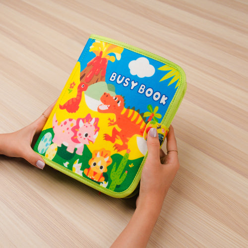 3D Felt Book Felt Toys Dinosaur World Story Theme Quiet Busy Book for Toddlers