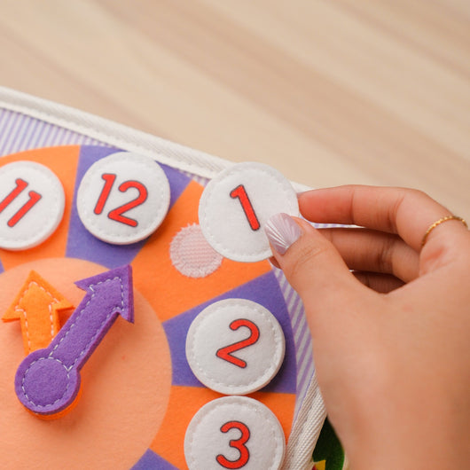 Raccoon Adventure Quiet Book for Toddlers – sensory activities help keep little hands busy