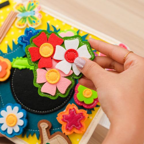 Raccoon Quiet book for toddlers