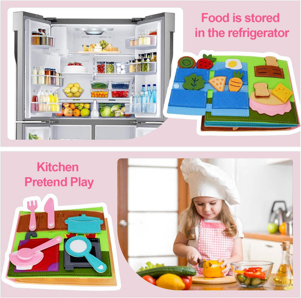 Sensory House Early Girl Learning Pink Educational Toy Montessori Busy