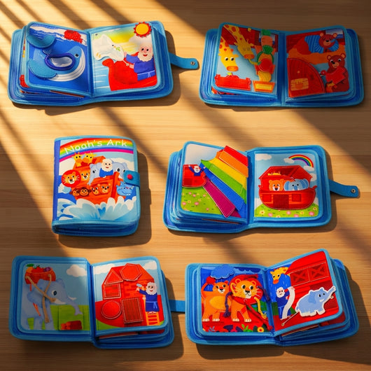 Noah’s Ark Quiet Book for Toddlers – Make learning and storytelling fun with this Noah’s
