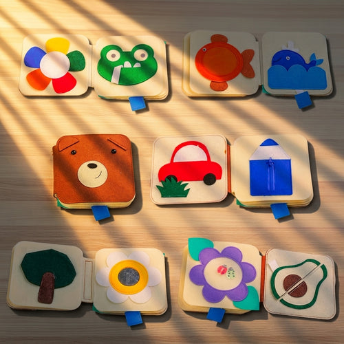 Bear mini quiet book for toddlers