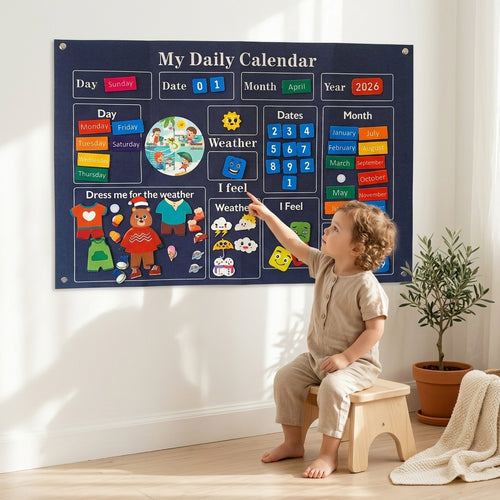 Daily Planner & Calendar for Toddlers